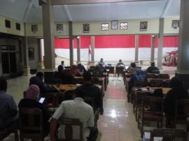 Sidang Peraturan Kelurahan PPKM Mikro Genjahan