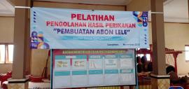 PELATIHAN PEMBUATAN ABON LELE